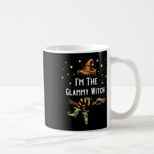 Im Glammy Witch Halloween Matching Group Costu Kaffemugg (Höger)