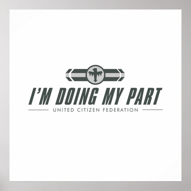 IM GÖRA MIN DEL-STARTTroperor Poster (Framsidan)