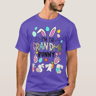 Im Grandma Bunny Matching Family Påsk Party T Shirt