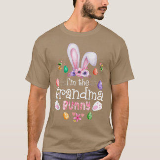 Im Grandma Bunny shirt Påsk Day Grandma Gift T Shirt