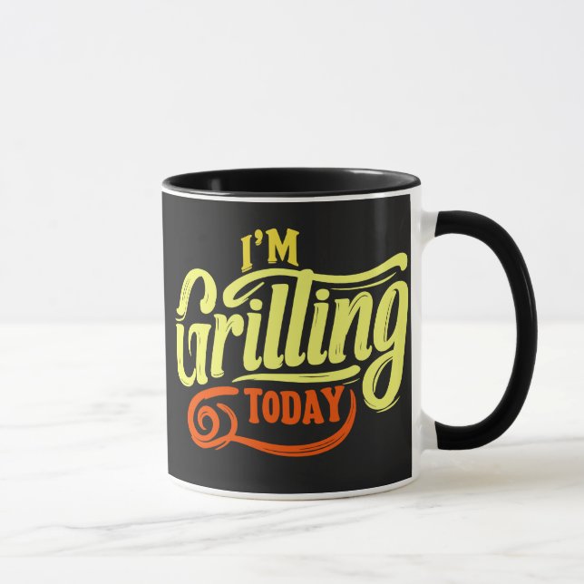 I'm grilling today travel mug mugg (Höger)