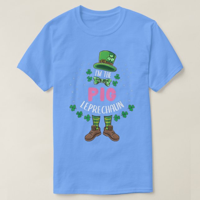 Im Gris Leprechaun St patricks day T Shirt (Design framsida)