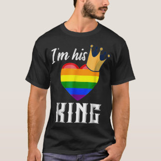 Im Hans Kung LGBTQ Rainbow Heart Gay Boykompis T Shirt