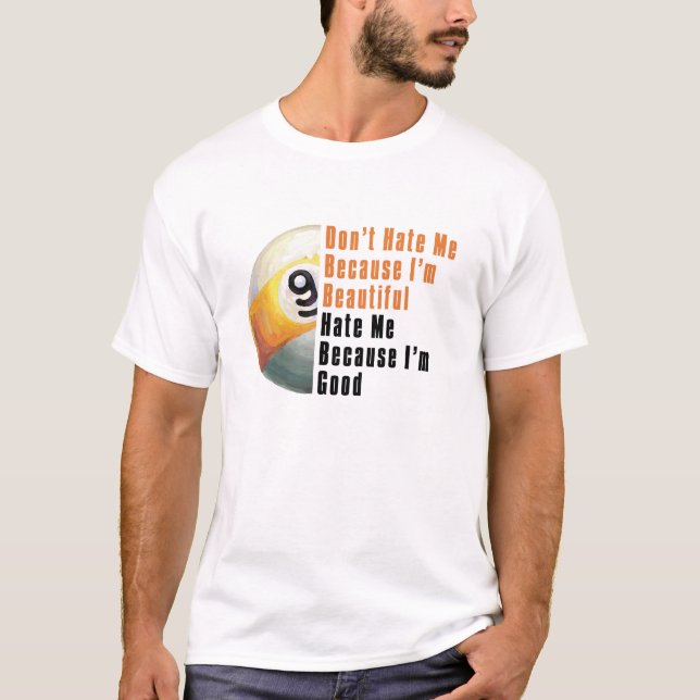 Im härlig Im boll för bra 9 T Shirt (Framsida)