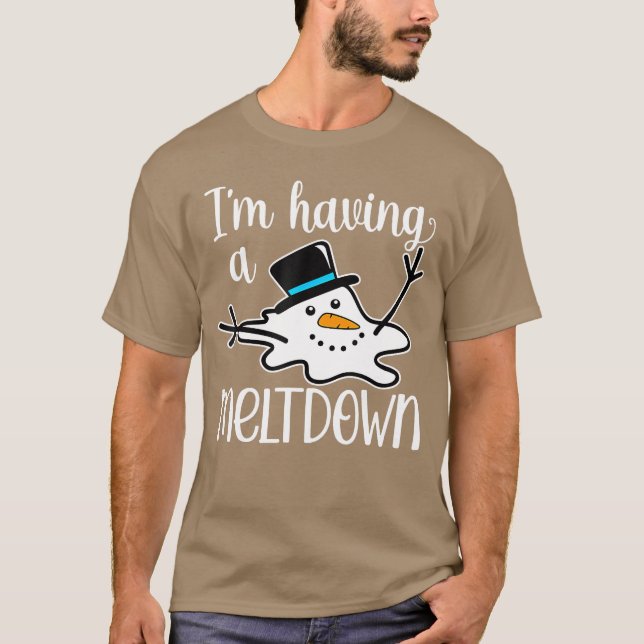 im having a meltdown friend t shirt (Framsida)