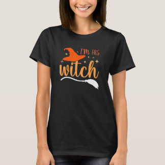 I'm Her Boo I'm His Witch T Shirt