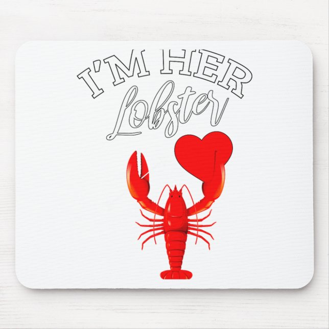 Im Her Lobster Heart Couple Matching Gift Valentin Musmatta (Framsidan)