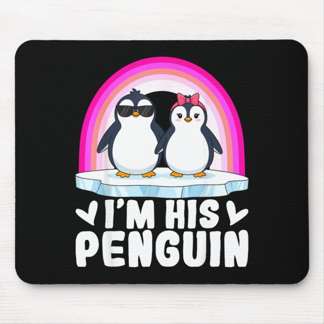 I'm Her Penguin Matching Couple Valentine Love Hea Musmatta (Framsidan)