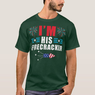 Im His Firecracker Funny Family Matching Couple 4t T Shirt