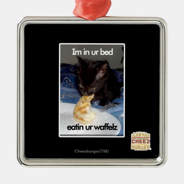 Im i ursäng julgransprydnad metall (Framsidan)