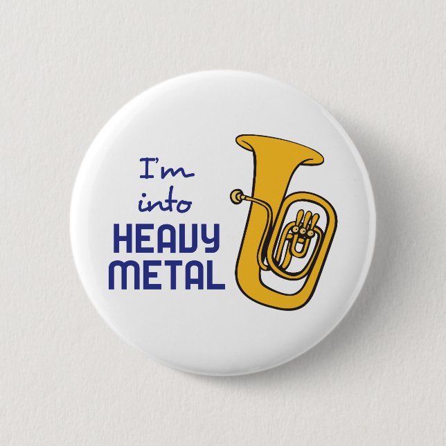 IM IN I HEAVY METALL KNAPP (Framsida)