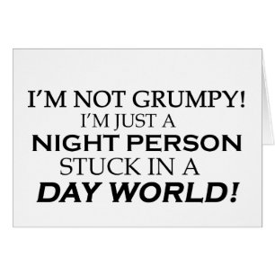 IM INTE GRUMPY HÄLSNINGSKORT