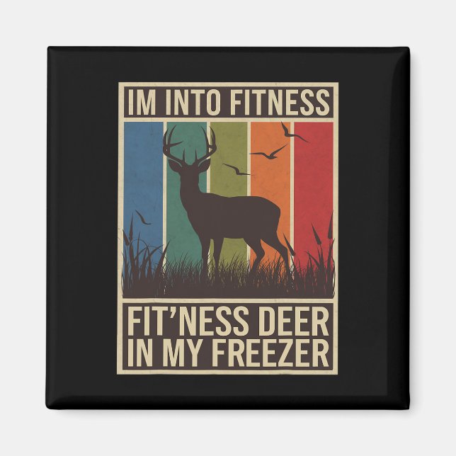 Im Into Fitness Fit Ness Hjort Freezer Manar Women Magnet (Framsidan)
