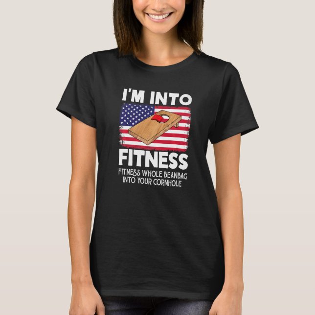I'm Into Fitness Fitness Whole Beanbag Into your C T Shirt (Framsida)