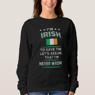 Im Irish to Spara Time antar att jag aldrig missar T Shirt