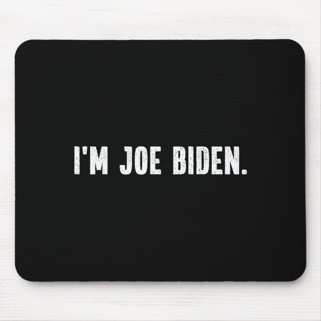 I'm Joe Biden Funny Instant Lazy Halloween Costume Musmatta (Framsidan)