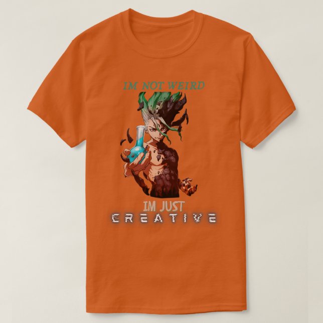 Im Just Kreativ T Shirt (Design framsida)