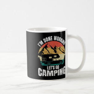 Im Klart-arbetslås Gå till en snygg Camping Lastbi Kaffemugg