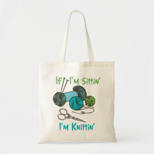 Im Knitting Tygkasse