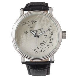 I'm Late Anyways Vintage Urklocka Armbandsur