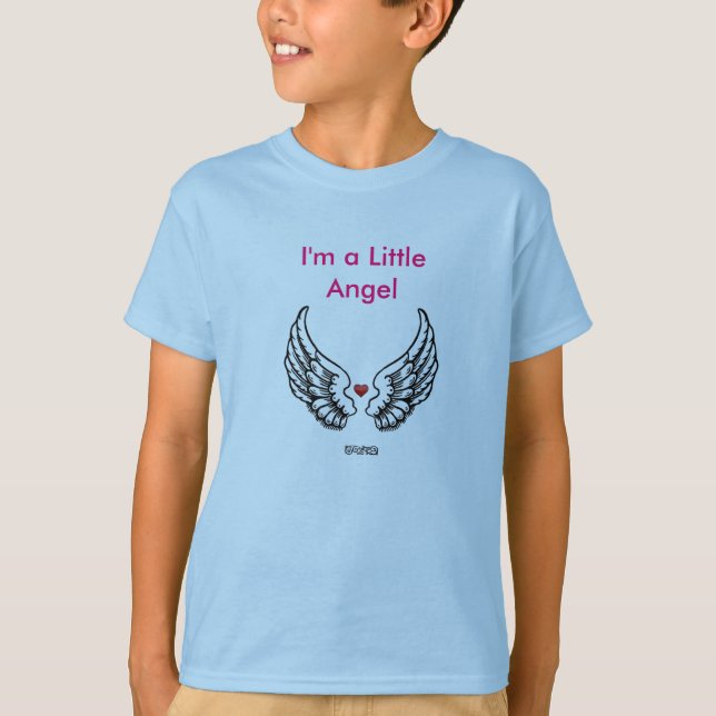 Im lite en ängel tee (Framsida)