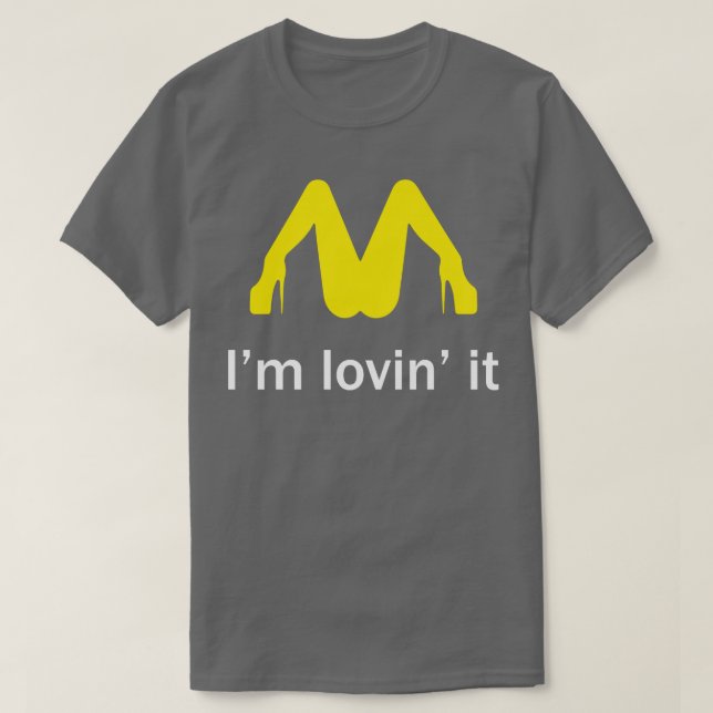 Im Lovin it T Shirt (Design framsida)