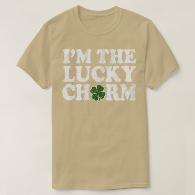 Im Lucky Charm St patricks day Par Irish F T Shirt (Design framsida)
