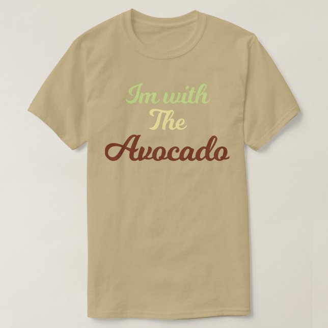 Im med Avocado 2 2 T Shirt (Design framsida)