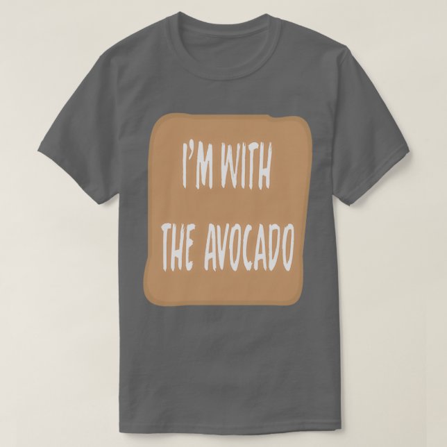 Im med Avocado Shirt 2 T Shirt (Design framsida)