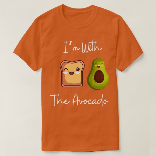 Im med avokado 49 t shirt (Design framsida)