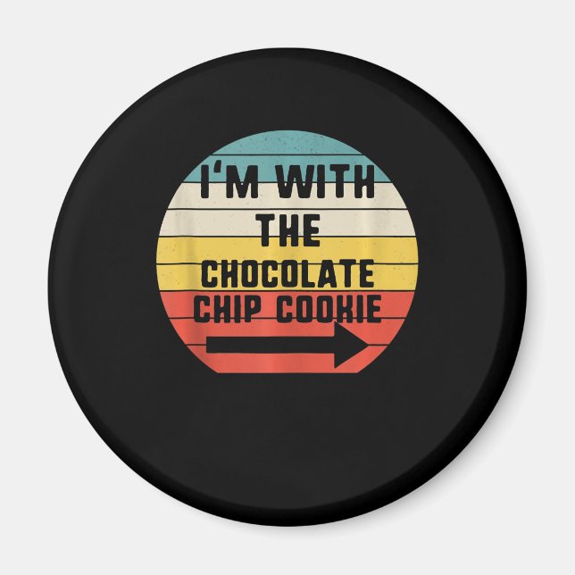 Im med choklad Chip Cookie | Cook Gift Magnet (Framsidan)