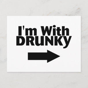 Im med drunky vykort