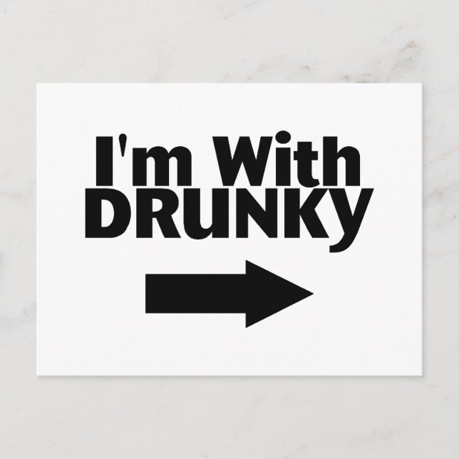 Im med drunky vykort (Framsida)