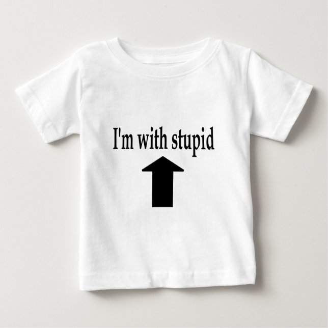 Im med dumma 4 t shirt (Framsida)