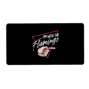 Im med Flamingo Halloween som matchar en par kosty Fraktsedel