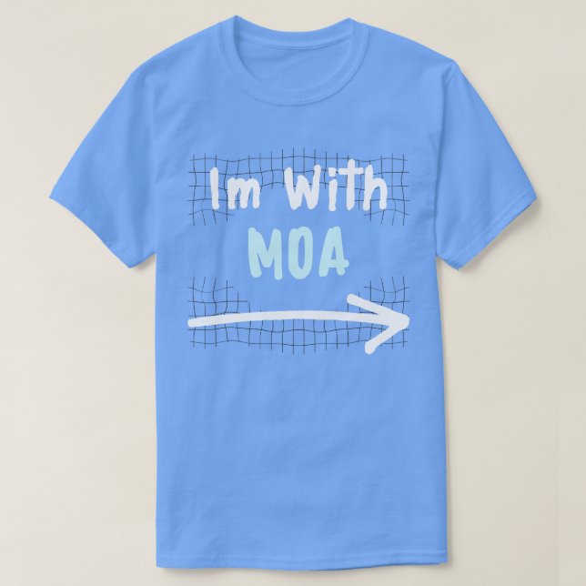 IM med MOA T Shirt (Design framsida)