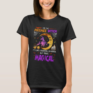 I'm Meemee Witch Cute Grandma Magical Halloween T Shirt