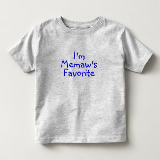 Im Memaws favorit- blått Tee Shirt