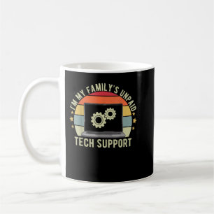 Im My Familys Obetald teknisk supportdatortekniker Kaffemugg