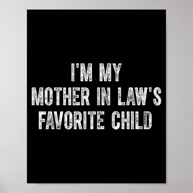 I'm My Mother In Law's Favorite Child  Poster (Framsidan)