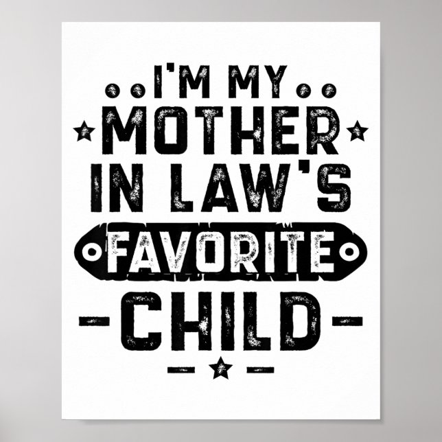 I'm My Mother In Law's Favorite Child  Poster (Framsidan)