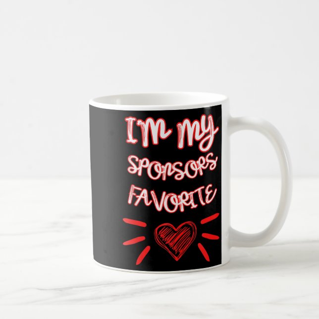 I'm My Snsors Favorite Funny Quote Tank Top  Kaffemugg (Höger)