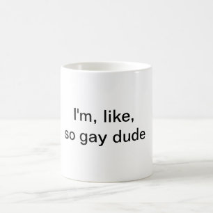 Im något liknande, så glad dudemugg kaffemugg