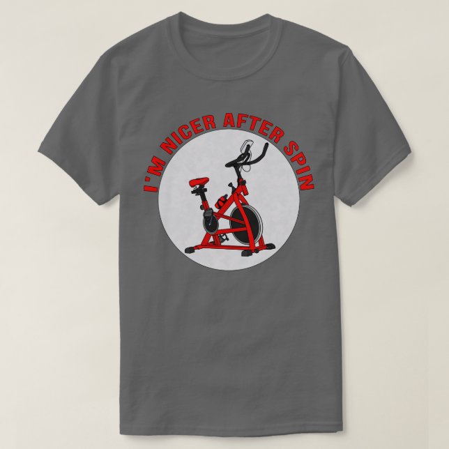 Im Nicer After Spin T Shirt (Design framsida)