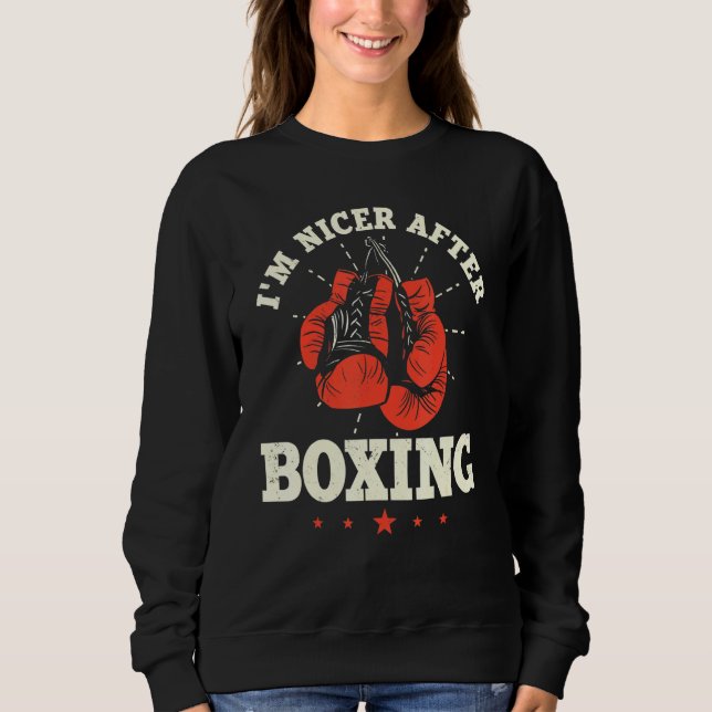 Im Nicer efter Boxing Boxer Combat Sport Trainee S T Shirt (Framsida)