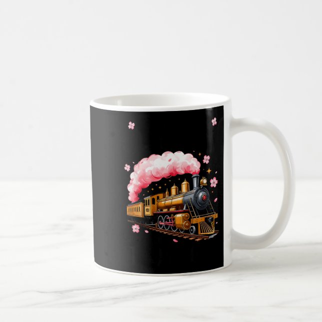 I'm Not Always Train Wreck Just Kidding Toot Funny Kaffemugg (Höger)