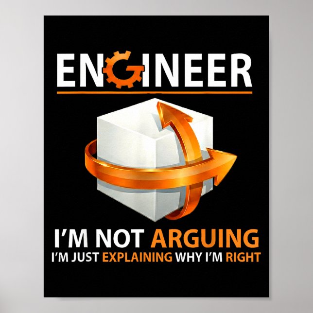 I'm Not Arguing I'm Just Explaining Why I'm Right  Poster (Framsidan)
