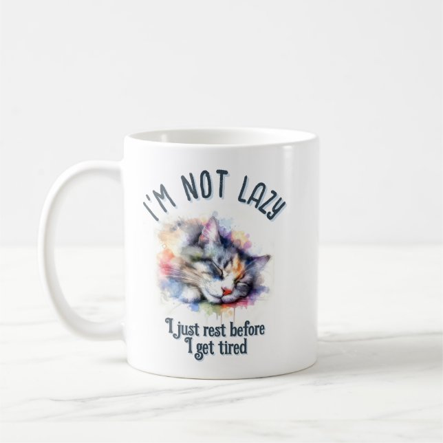 Im not lazy kaffemugg (Vänster)