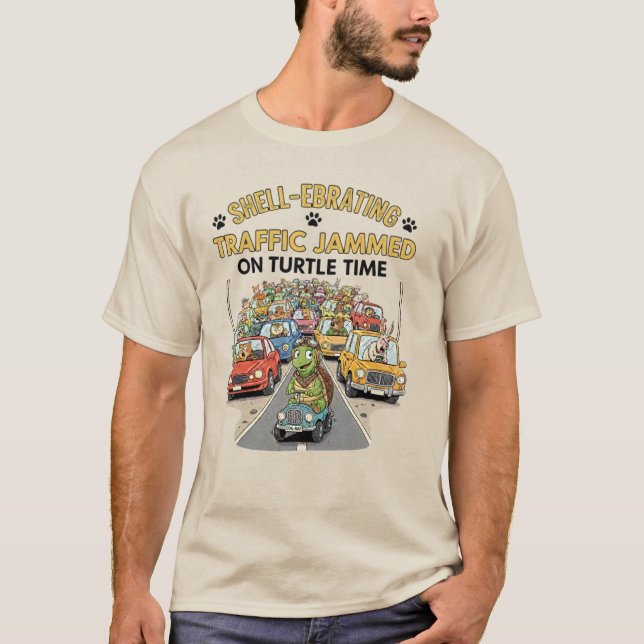 I'm Not Slow Turtle Shirt T (Framsida)