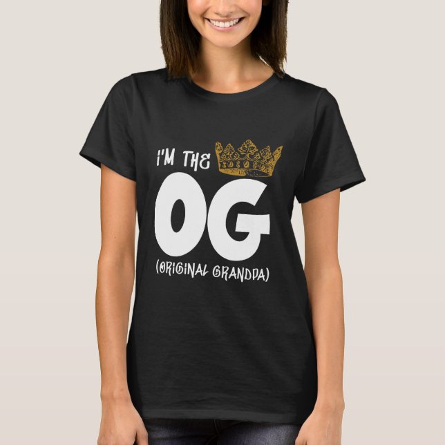 Im Og Original Grandpa Notorious T Shirt (Framsida)